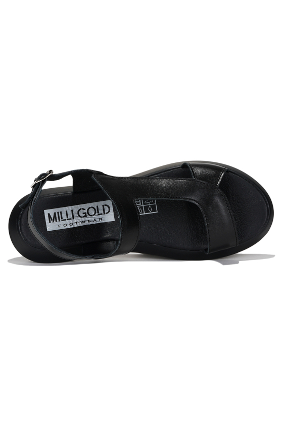 Босоніжки жіночі шкіряні Milli Gold <span>MG252_21102_01</span>
