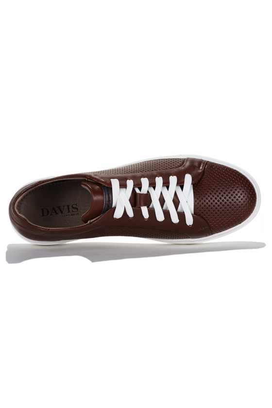 Кеды мужские кожаные Davis <span>12056_43P</span>