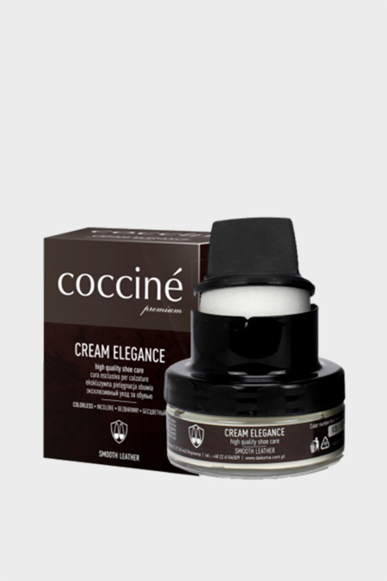 Молочный крем для обуви с губкой Coccine CREAM ELEGANCE 50 мл <span>CCK5004</span>