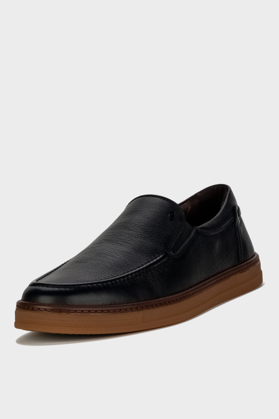 Слипоны мужские кожаные ORTEGA <span>ODS1215899</span>