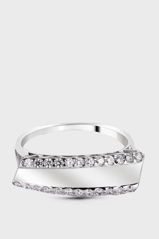 Серебряное кольцо с фианитами <span>ФК052</span>