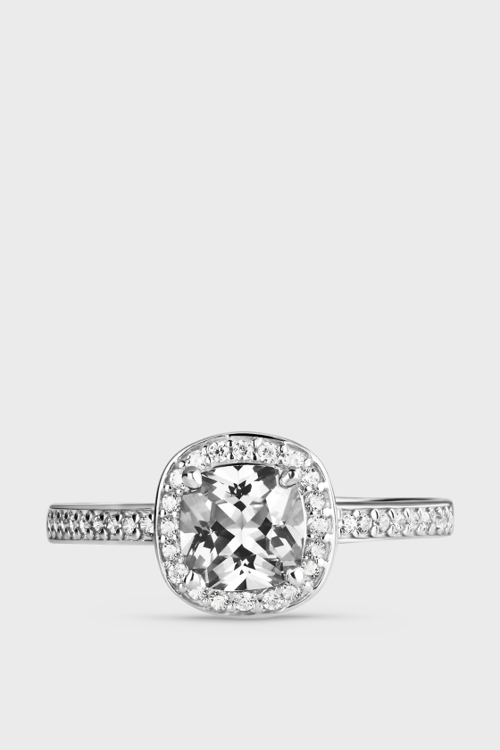 Серебряное кольцо с фианитами Ливадия <span>ПДК71</span>