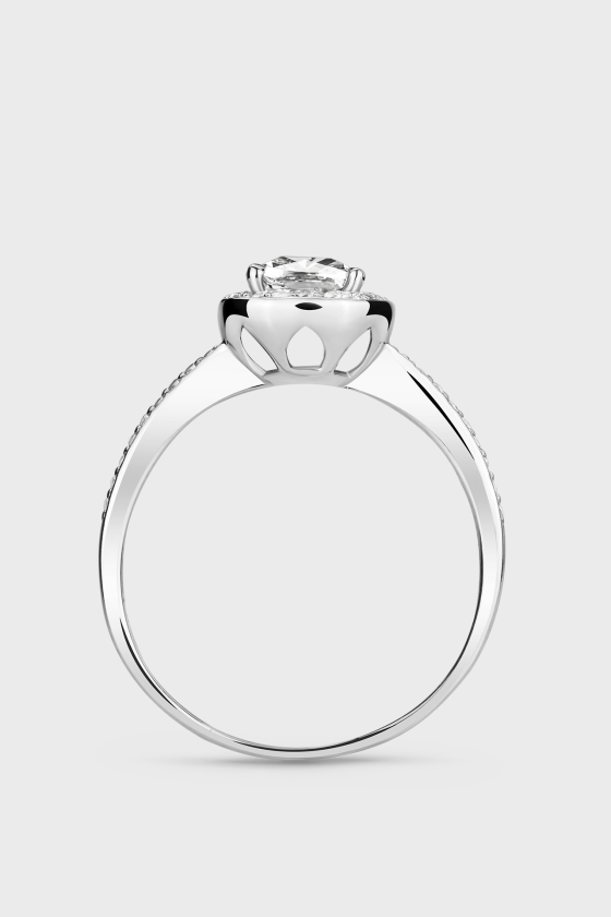 Серебряное кольцо с фианитами Ливадия <span>ПДК71</span>