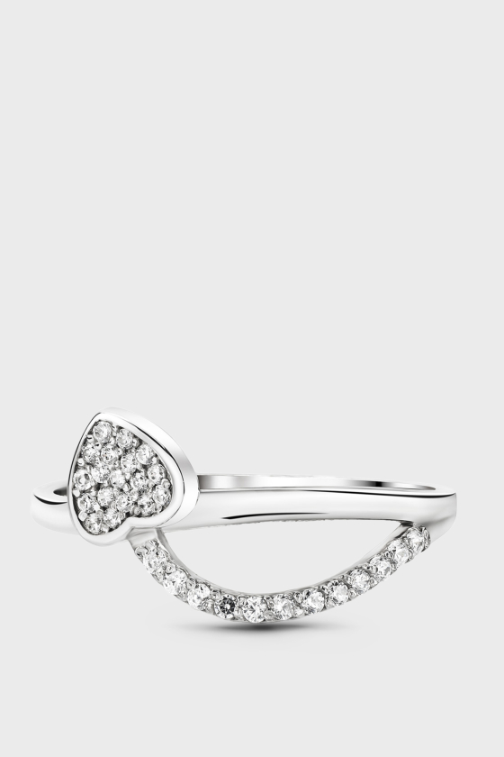 Серебряное кольцо с фианитами <span>БК9502</span>