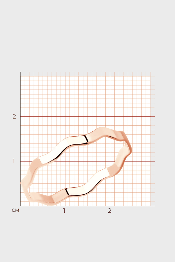 Кольцо из красного золота <span>Кз713</span>