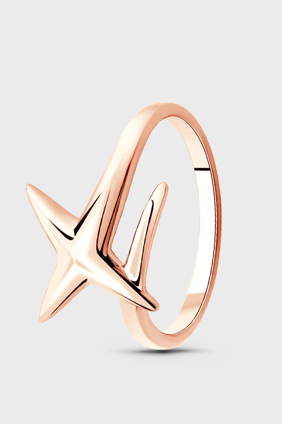Кольцо из красного золота <span>Кз721</span>