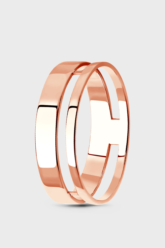 Кольцо из красного золота <span>Кз724</span>