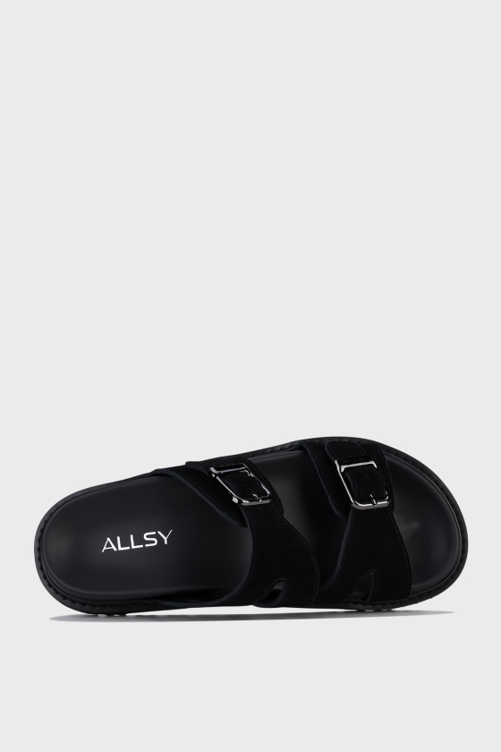 Шлепанцы женские кожаные Allsy <span>AL2202312_01</span>
