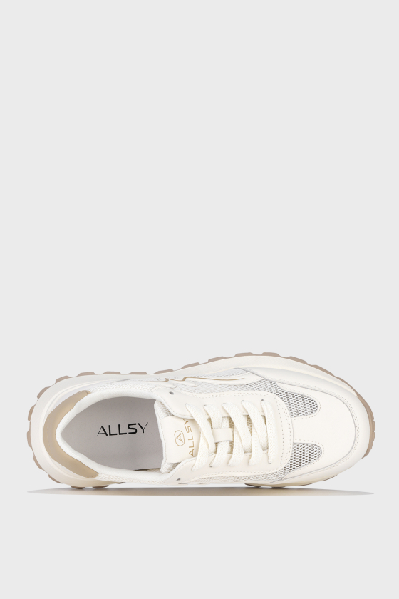 Кроссовки женские кожаные Allsy <span>AL25012_19</span>