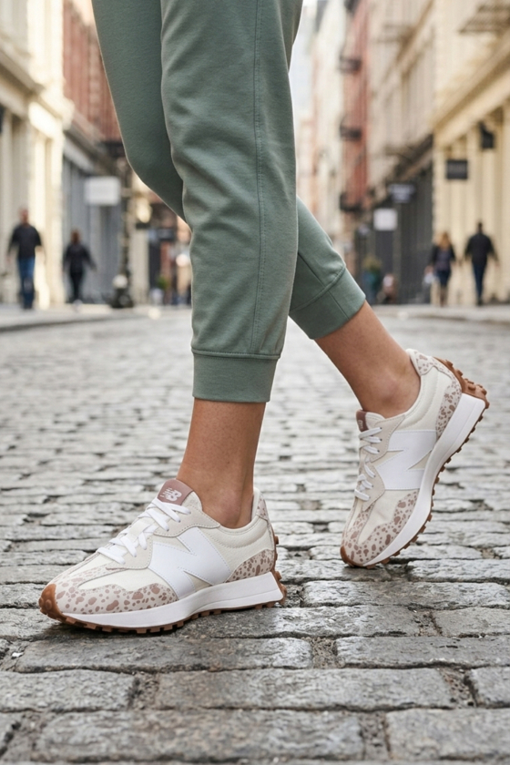 Кроссовки женские New Balance 327 White <span>W32747W</span>